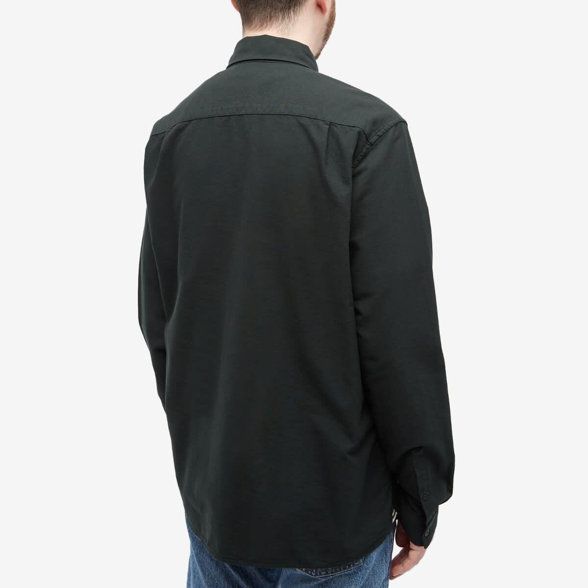 Fred Perry Men's Oxford Shirt in Night Green