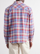 Fortela - Josh Checked Cotton Shirt - Red
