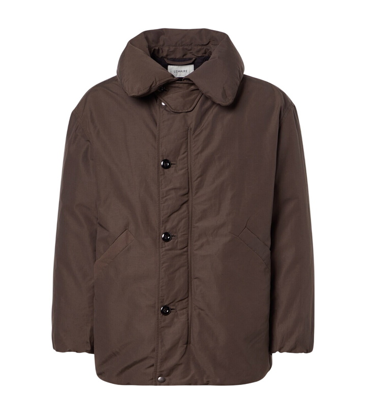 Photo: Lemaire Oversized down jacket