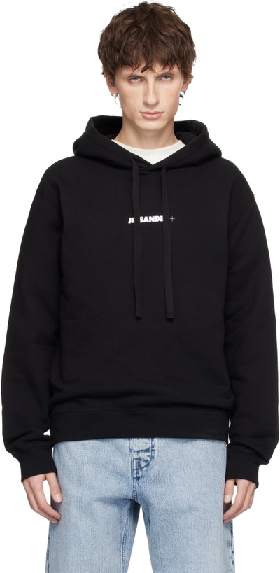 Photo: Jil Sander Black Logo Hoodie