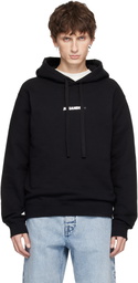 Jil Sander Black Logo Hoodie