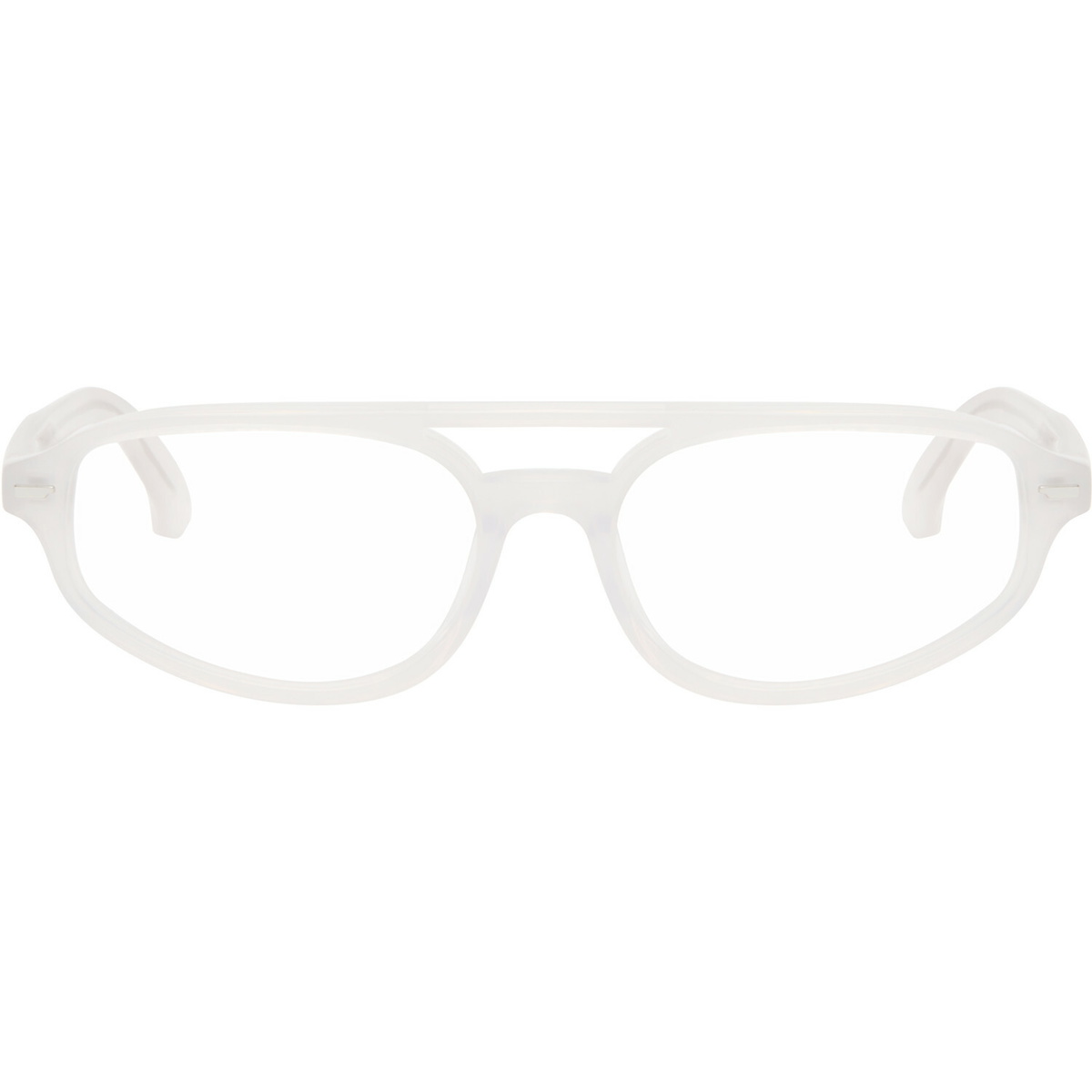 RETROSUPERFUTURE White Numero 153 Glasses