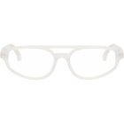 RETROSUPERFUTURE White Numero 153 Glasses