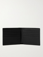 SAINT LAURENT - Printed Pebble-Grain Leather Billfold Wallet - Black