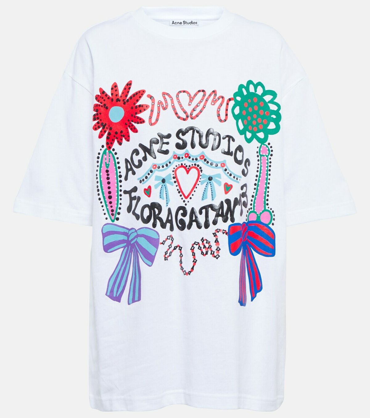 Acne Studios - Cotton printed T-shirt Acne Studios