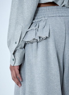 Dries Van Noten Knit Shorts with Frayed Pocket Details