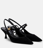Dolce&Gabbana Suede slingback pumps