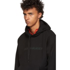 Doublet Black 404 Spangle Embroidery Hoodie