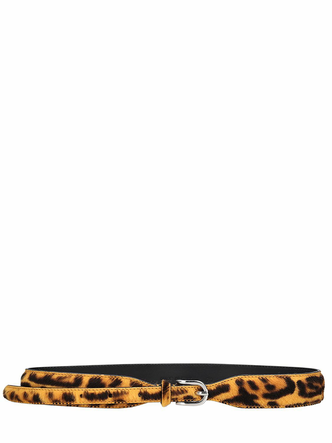Photo: MARNI - Leopard Printed Leather Belt