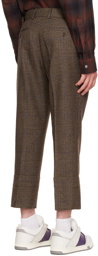 Wooyoungmi Brown Cropped Trousers