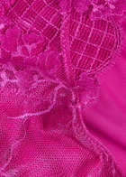 Simone PÉRÈLE Reve Lace-embellished Stretch-jersey Briefs Pink