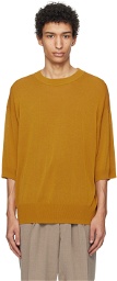 RAINMAKER KYOTO Yellow Dropped Shoulder Sweater