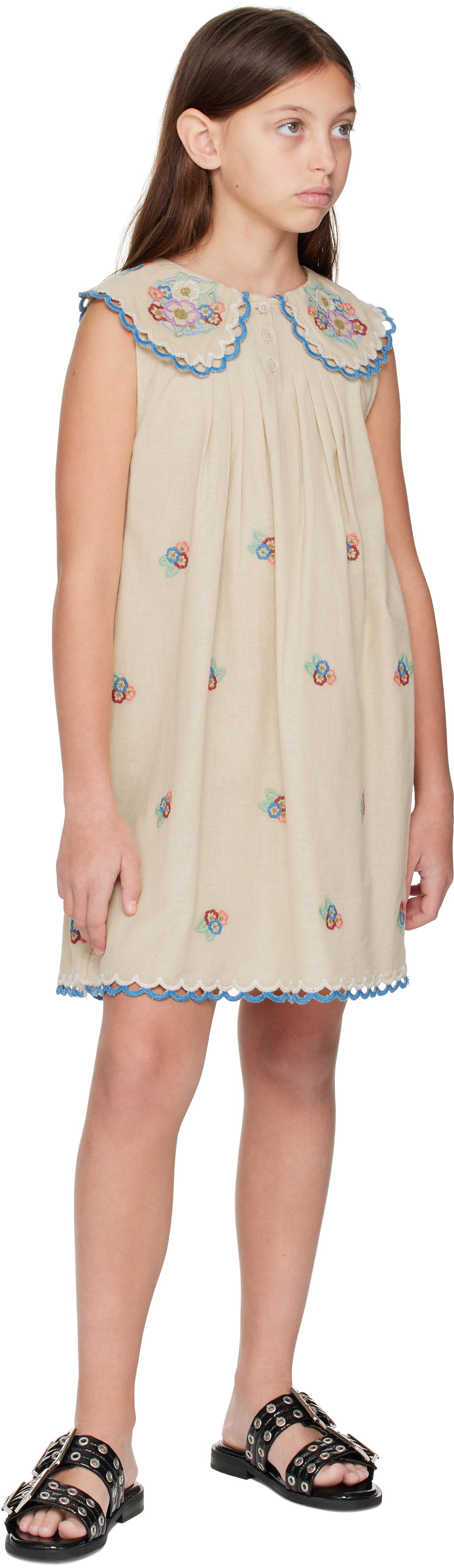 SEA NY Kids Beige Melinda Dress