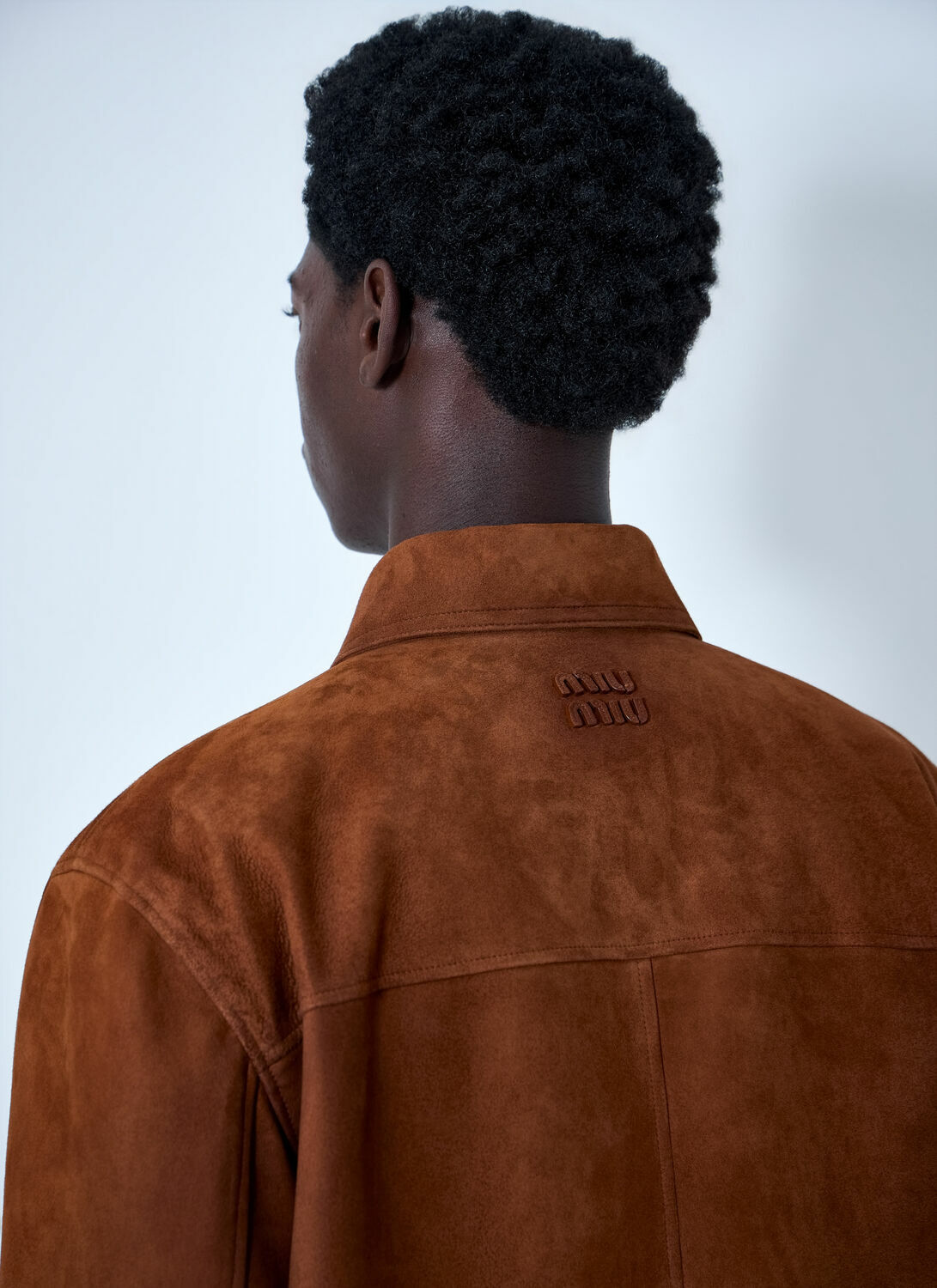 Miu Miu Suede Zip Jacket