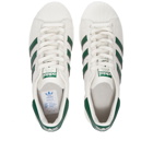 Adidas Men's Superstar 82 Sneakers in White/Dark Green