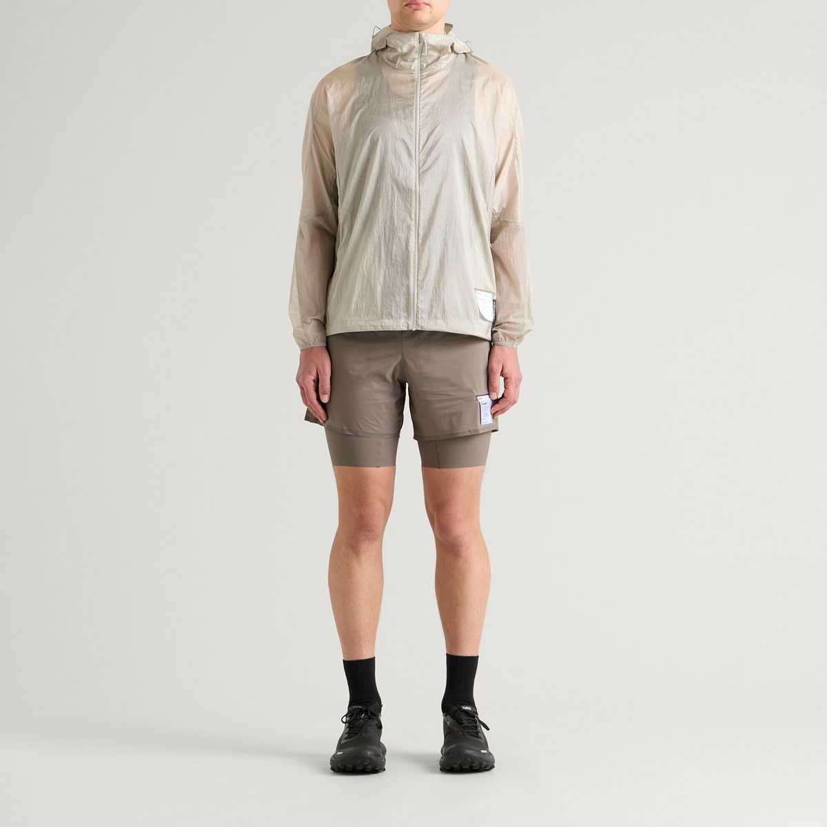 Satisfy Men's Pertex Diamond Fuse Windbreaker in Moonstruck