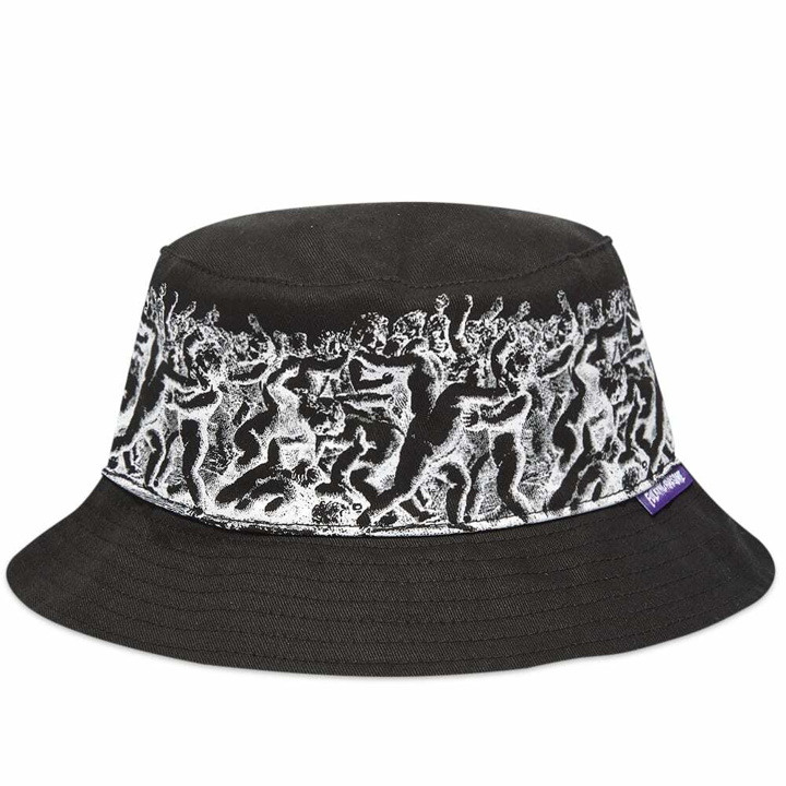 Photo: Fucking Awesome Men's Cherub Fight Bucket Hat in Black/White