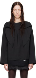 SC103 Black Compass Blouse