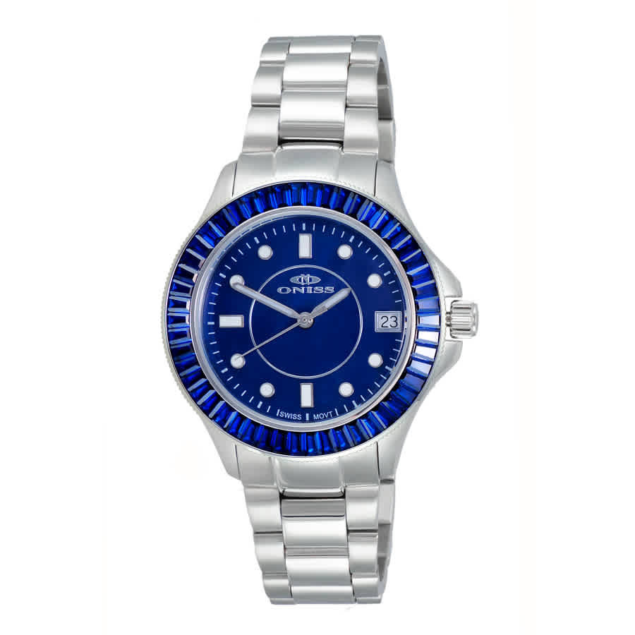 Oniss ON7323 BlueDial Ladies Watch ONJ7323-010DKBU