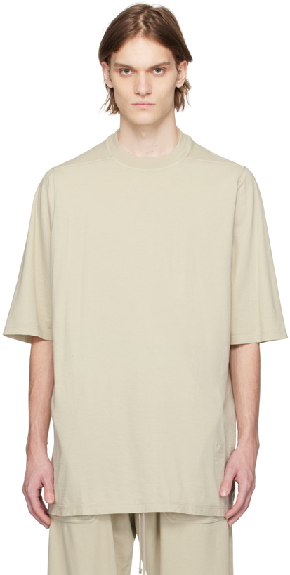 Photo: Rick Owens DRKSHDW Off-White Jumbo T-Shirt