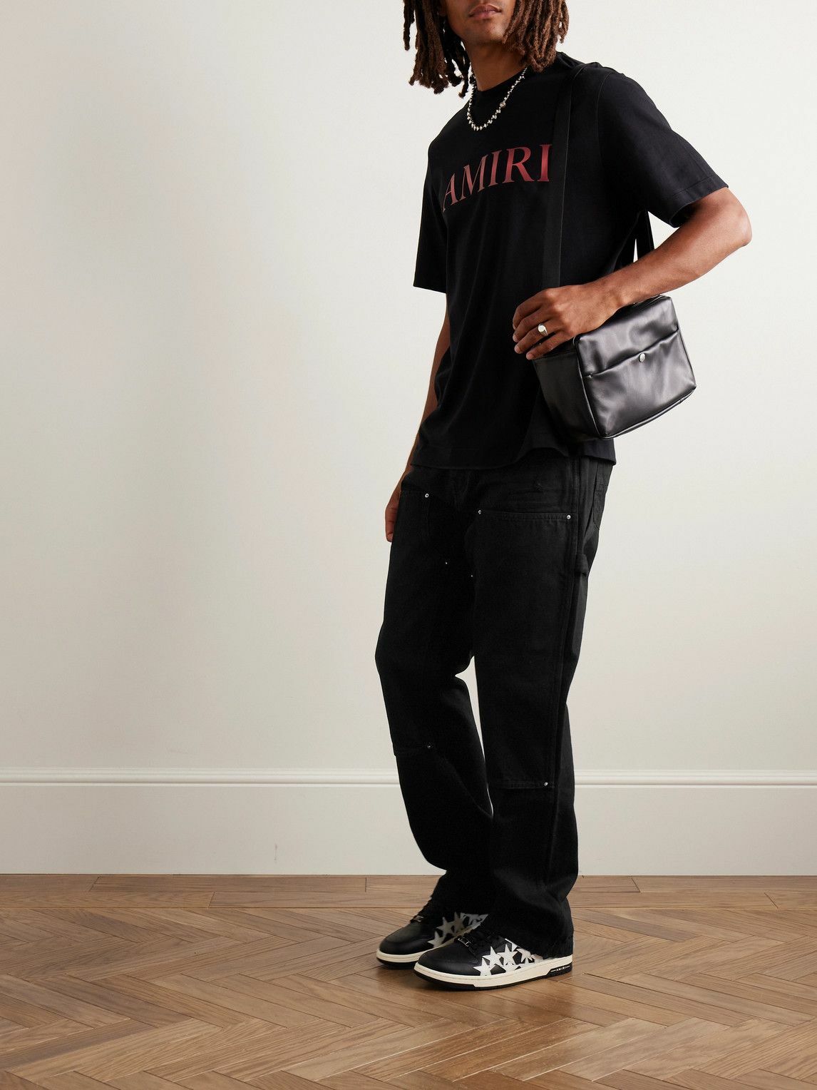 AMIRI - Carpenter Straight-Leg Distressed Panelled Jeans