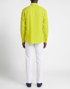 Vilebrequin Mens Shirt Lime in Green