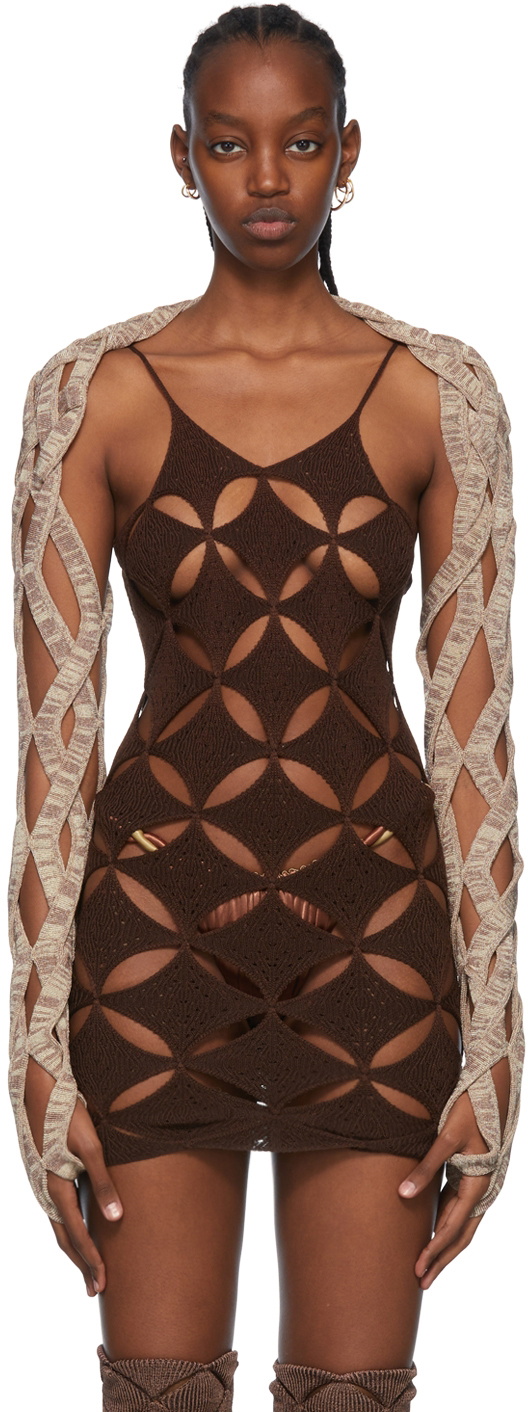 Isa Boulder Taupe Basket Gloves