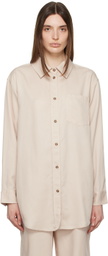 Han Kjobenhavn Beige Open Back Shirt