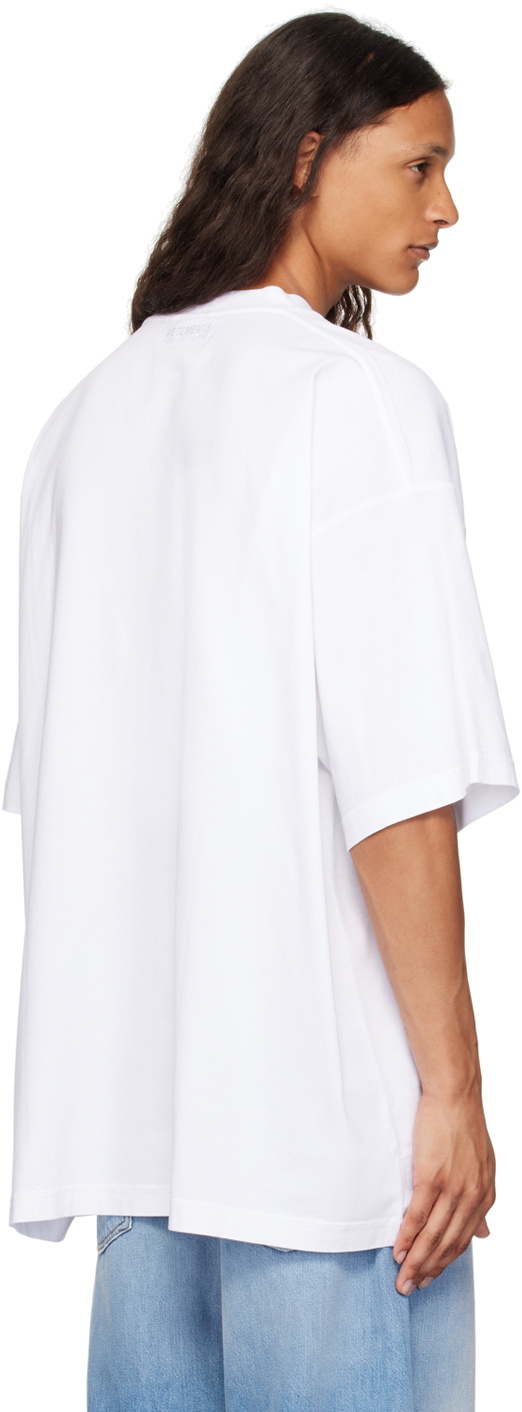 【関税込み】VETEMENTS ホワイト Spoiled By God Tシャツ VETEMENTS White 'Spoiled By God' T-Shirt Vetements