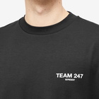 Represent Men's Team 247 Oversized T-Shirt in Jet Black