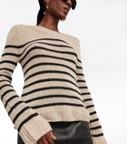 Khaite Tilda striped cashmere sweater