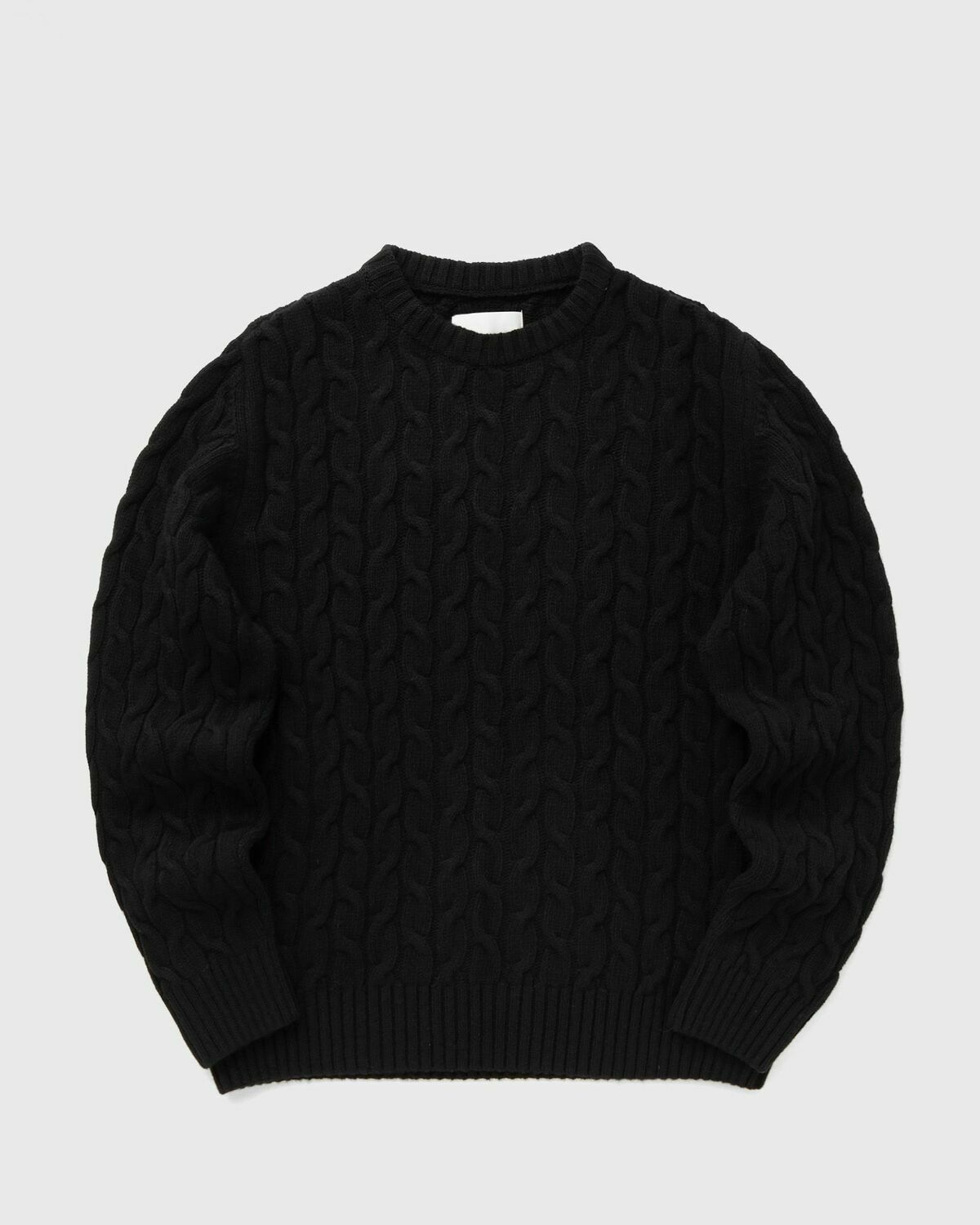 Arte Antwerp Arte Knit Sweater Black Mens Pullover