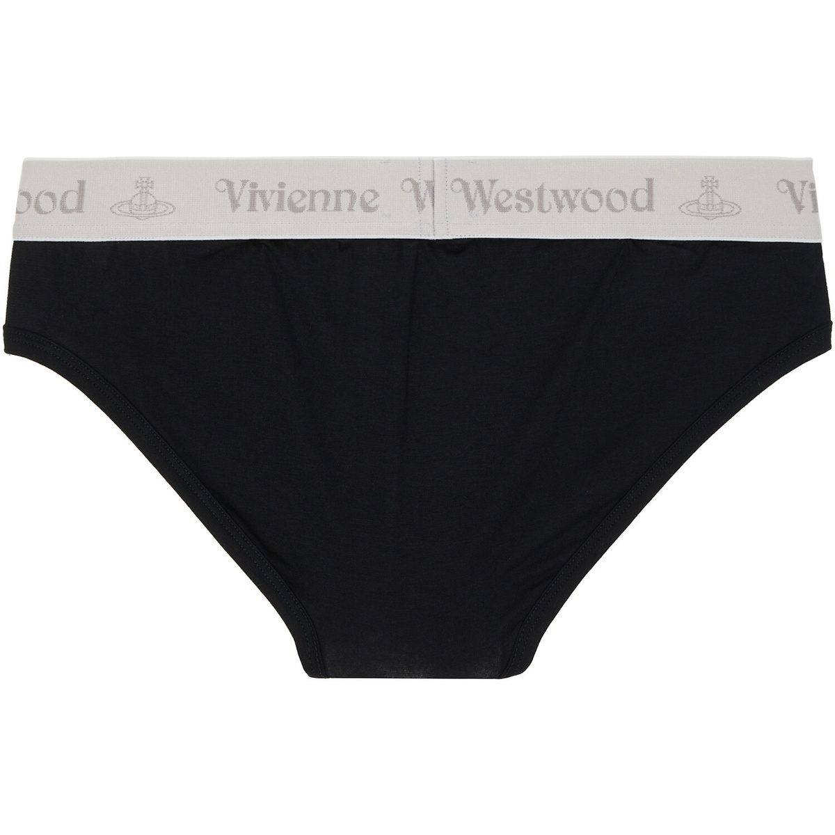 Vivienne Westwood Two-Pack Black Slip Band Briefs