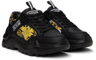 Versace Jeans Couture Black Chain Couture Speedtrack Sneakers