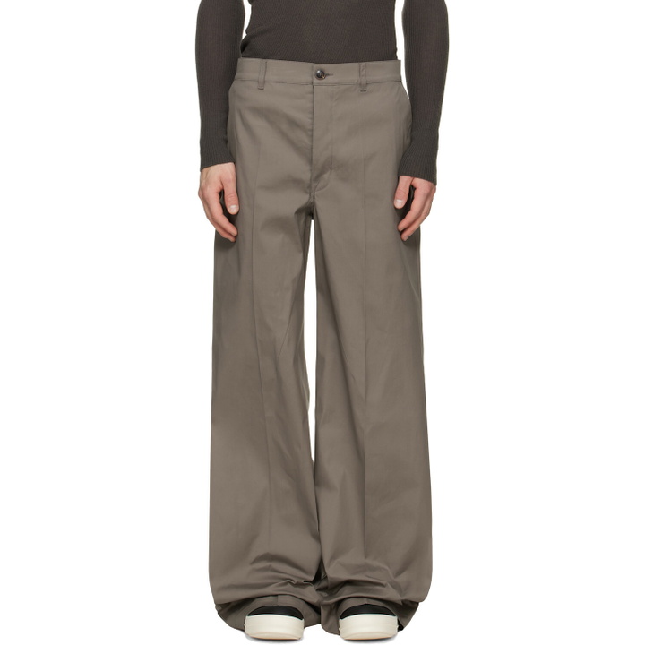 Photo: Rick Owens Gray Tower Work Trousers