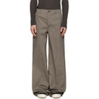 Rick Owens Gray Tower Work Trousers