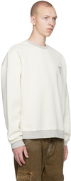 GUESS USA Off-White Relaxed Sweatshirt