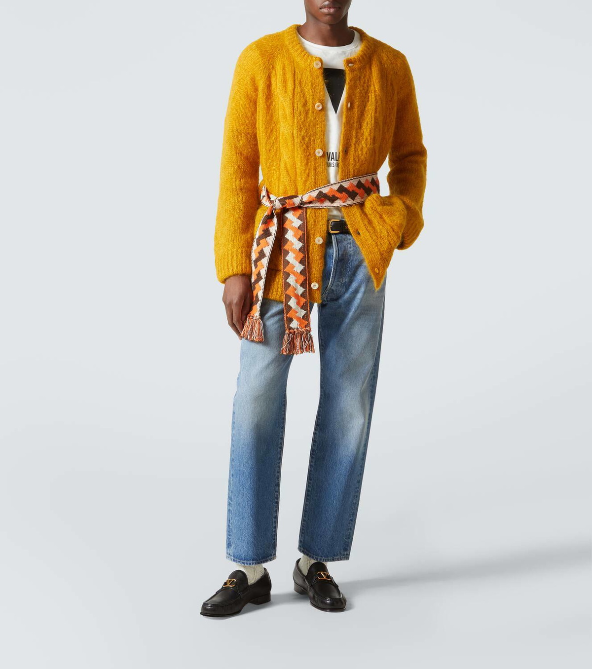 Valentino Mohair-blend cardigan