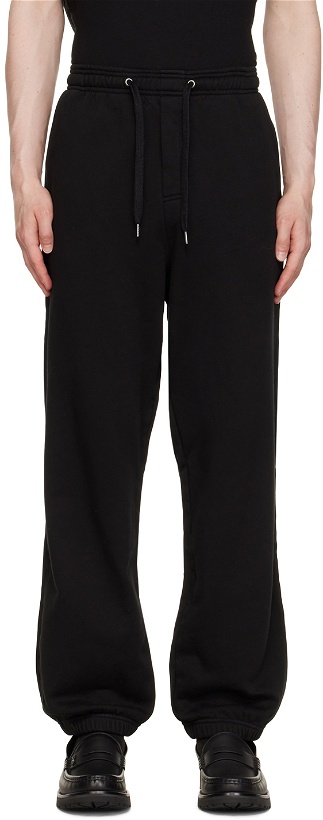 Photo: Second/Layer Black Essential Lounge Pants