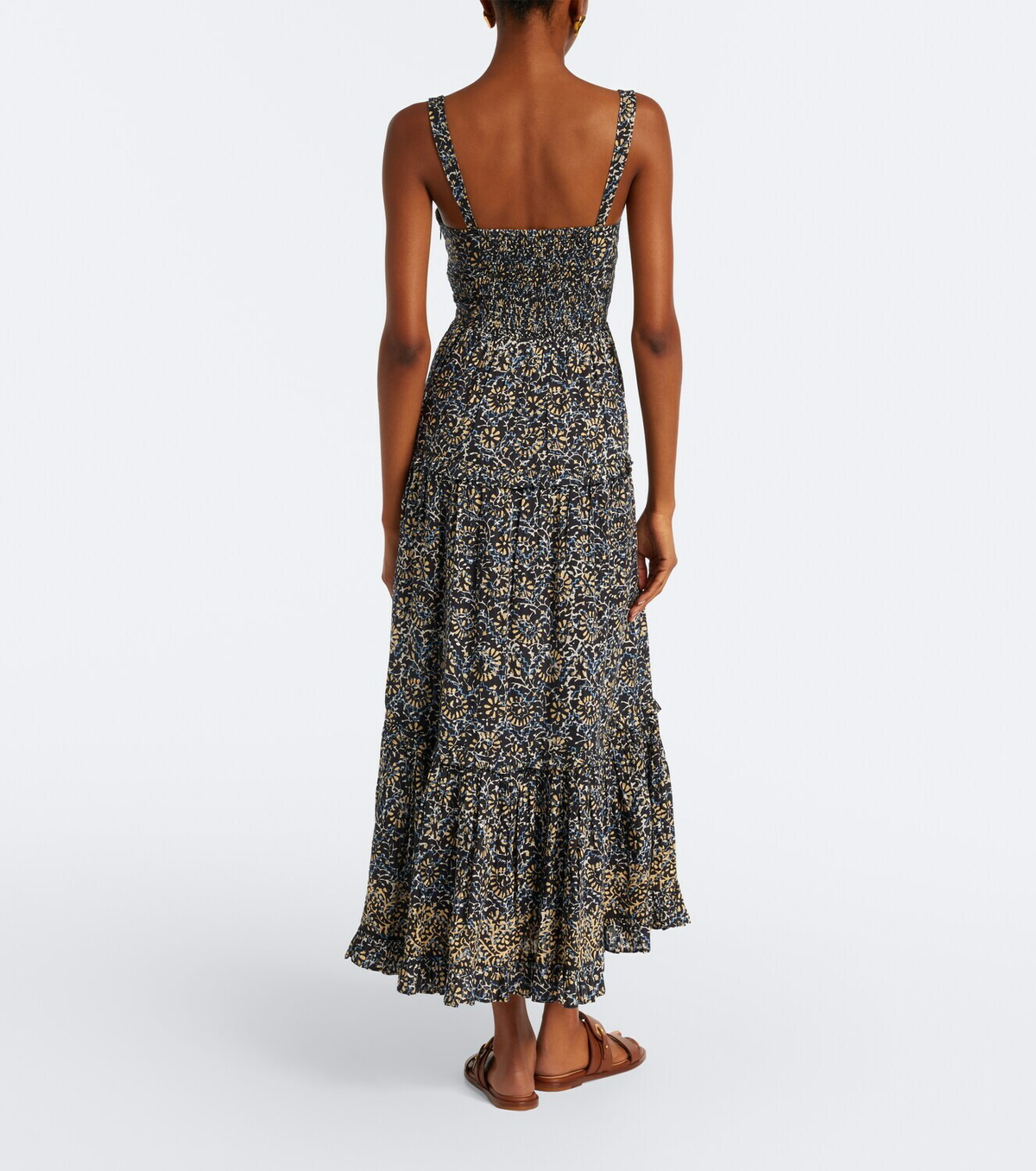 Ulla Johnson Ophelia printed cotton-blend midi dress