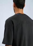 Palm Angels Curved Logo Loose Collar T-Shirt
