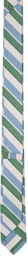 Thom Browne Off-White & Blue Bold Rep Stripe Classic Tie