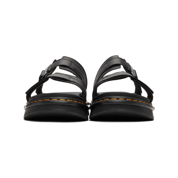 Dr martens black online chilton sandals