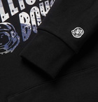 Billionaire Boys Club - Logo-Print Loopback Cotton-Jersey Hoodie - Black