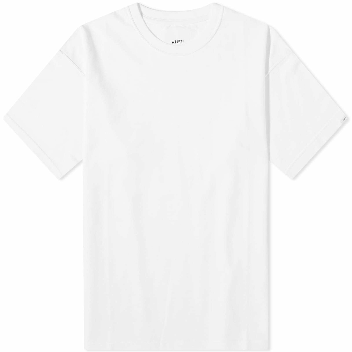 WTAPS Men's 26 Sleeve Tab T-Shirt in White WTAPS