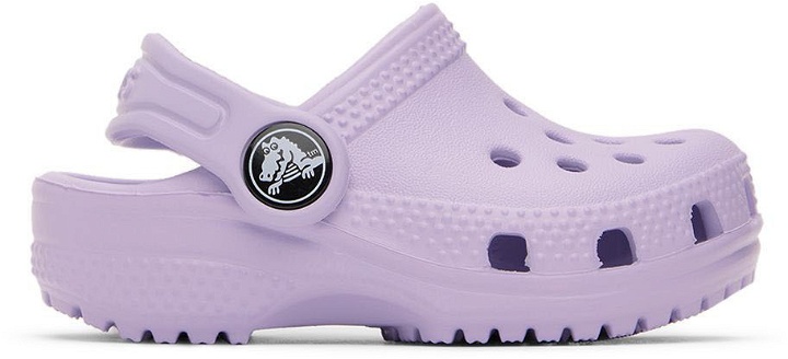 Photo: Crocs Baby Purple Classic Clogs