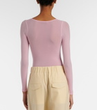 Wolford Buenos Aires semi-sheer bodysuit