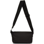 The Attico Black Mini Satin Trousse Bag