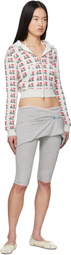 Ashley Williams Gray I Heart Me Baby Hoodie
