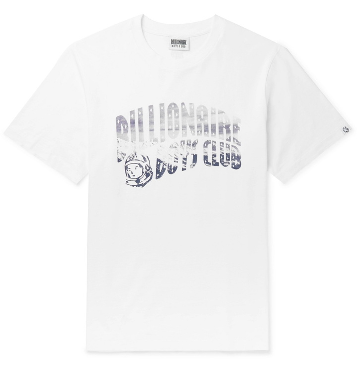 Photo: Billionaire Boys Club - Logo-Print Cotton-Jersey T-Shirt - White